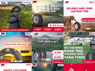 Social Media Graphics & Video Editing - 
 Sameer Africa