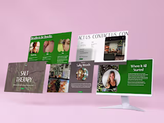 Salty Woods Spa Website