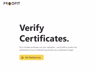 ProofIt SaaS Website