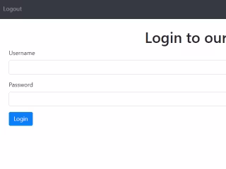 Registration form