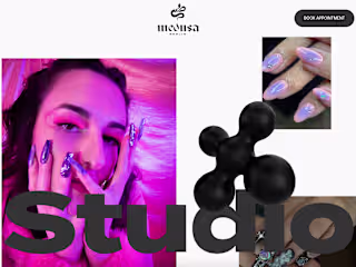 Web Design for Nail Art Studio