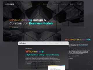 Redesign Website for AI-driven Solution Provider in Construction