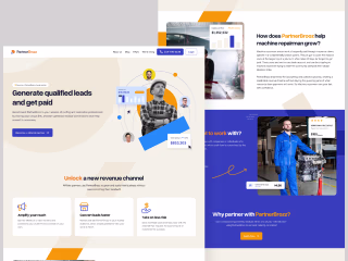 PartnerBrozz - Affiliate Partner Page