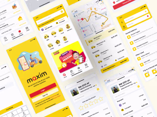 Redesign App MAXIM