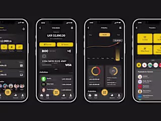 Fintech App Rewamp - banking services