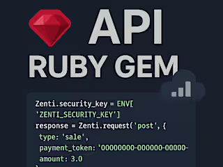 Built Zenti Ruby Gem – Secure Payment API Wrapper