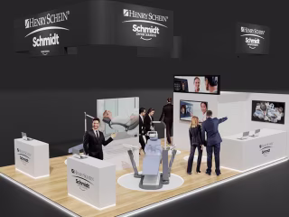 3D Stand design: Henry Schein