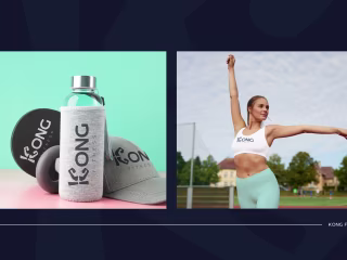 Rebranding a Tech Startup - Kong Fitness