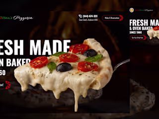 Sebastian's Pizzeria Web Design