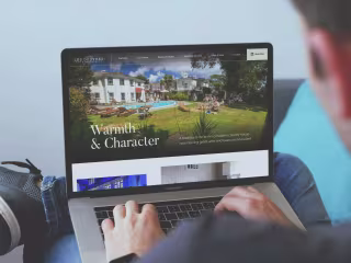 Hotel, bar & restaurant website redesign.