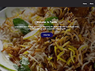 Restaurant Website