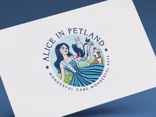 Alice in Petland - Start-Up Visual Identity