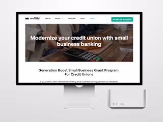 Wellthi Generation Boost webpage