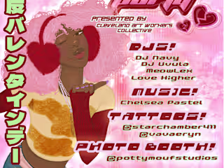 Anti-Valentine's Day Event Poster