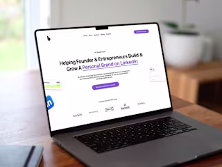 Brandimic Landing Page Design