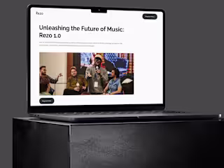 Rezo 1.0 Conference - UI/UX Case Study