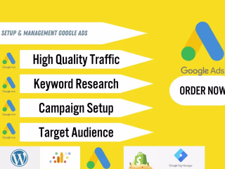 I will create a google ads adwords PPC campaign for you, startin