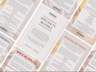 Strega Provisions | Delivery Inserts & Menu Design