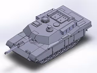 3D tank model