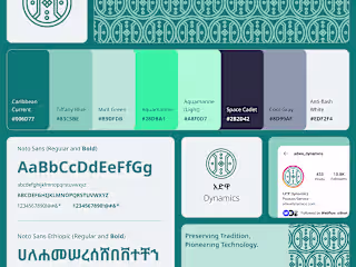 Designing the face of a startup software development firm.
