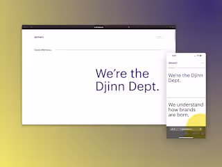 Webflow Development for the Djinn Dept.