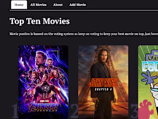 Movie web development