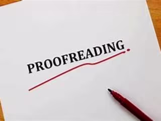 How Good my Proof Reading is.