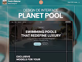 Planet Pool | Landing Page | Website