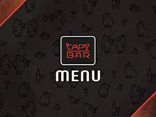 Capybar Menu Design