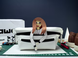 Handcrafted Animated Ad for French Handbag Brand 