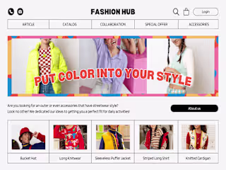 Modern WordPress E-Commerce Site