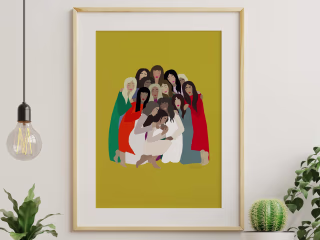 Digital Drawing "Mothers of Mothers" | Ashley Hale