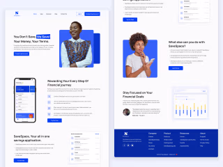 SAVESPACE - Landing Page