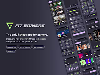 Mobile App Design & Development - Fit Gainer
