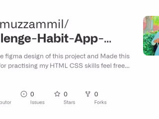 Challenges Habit Web App
