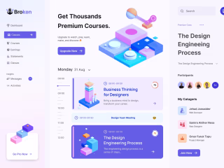 Dashboard UI Design Example 