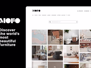 MOFO - A platform for design professionals to discover furniture