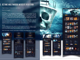 Octane Multimedia Website redesign
