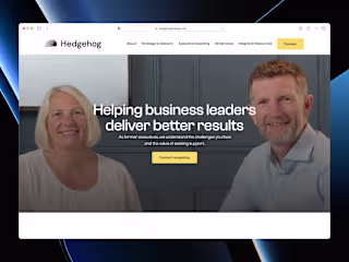 End-to-End Website Design and Development for a Business Coach