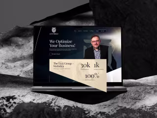 Professional Web Design for Consultant firm