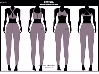 Activewear Design for Legendz Empire