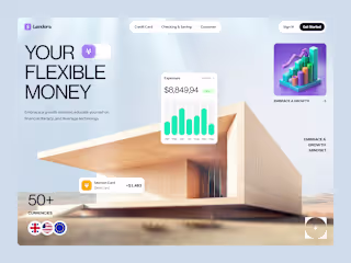 Lendora Financial Website Design 