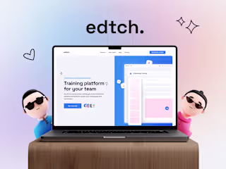 Konstantly (ex EDTCH) | Brand & Design & Development | Framer