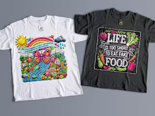 Custom T-Shirt Designs for The Healthy Earth Org