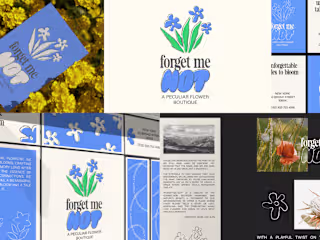 Logo & Brand Identity for NY-based flower boutique