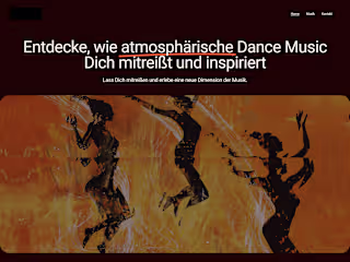 Music Company | Squarespace Web Design