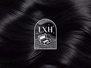 Logo Design｜LXH  Hair Tattoo Artist 