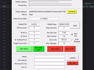 Uniswap/PancakeSwap Trading Platform