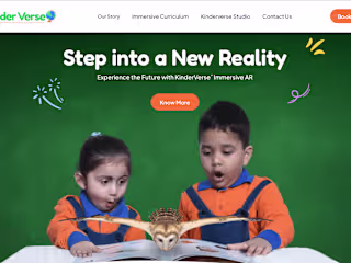 KinderVerse | Framer Website