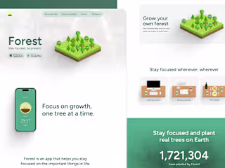 Forest App | Landing Page